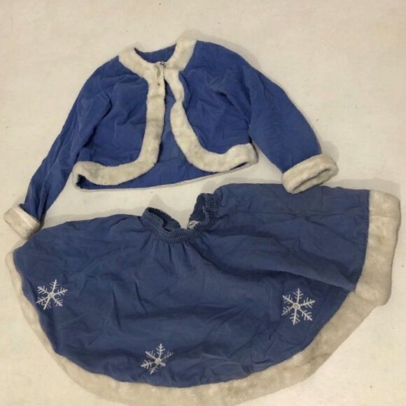 Girls Russian Snegurochka Christmas Costume 7-8 - Picture 1 of 1